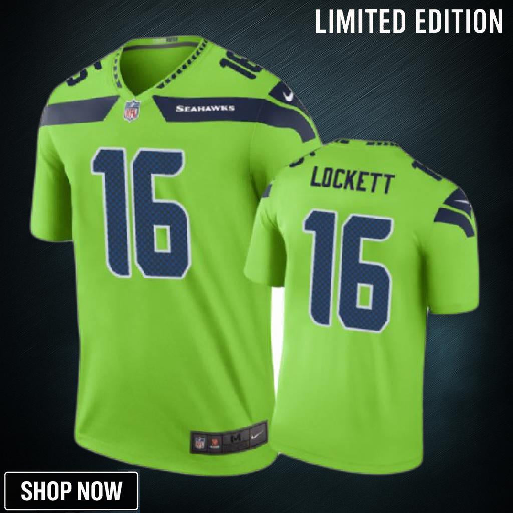 Tyler Lockett Seahawks Color Rush Jersey 2019 All Color Rush